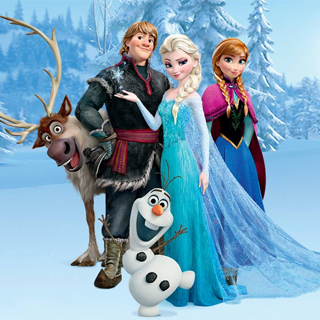 Frozen coloring pages