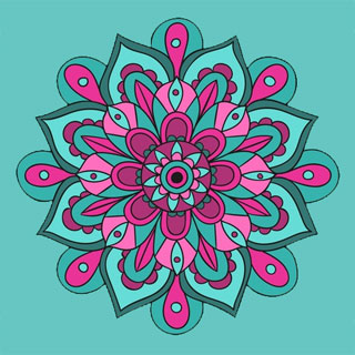 Mandala coloring pages