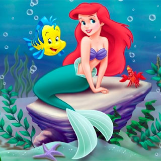 The Little Mermaid coloring pages