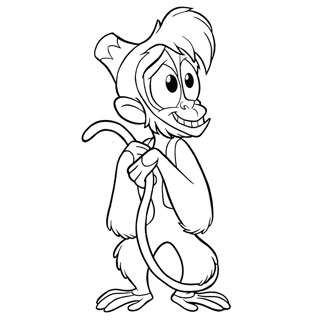 Aladdin coloring page 8