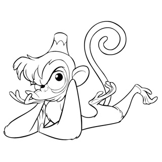 Aladdin coloring page 13