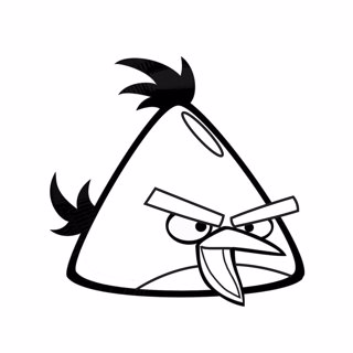 Angry Birds coloring page 6
