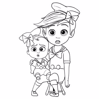 Baby Boss coloring page 4