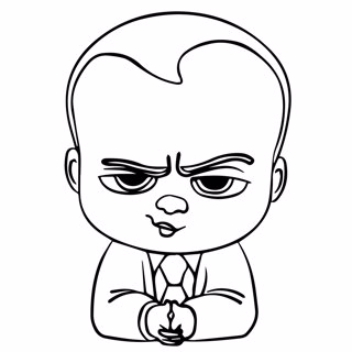 Baby Boss coloring page 6