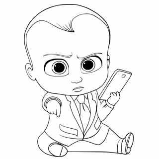 Baby Boss coloring page 8