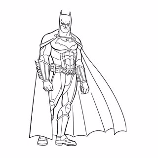 Batman coloring page 1