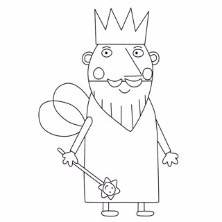Ben and Holly's Little Kingdom coloring page 6