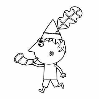 Ben and Holly's Little Kingdom coloring page 9