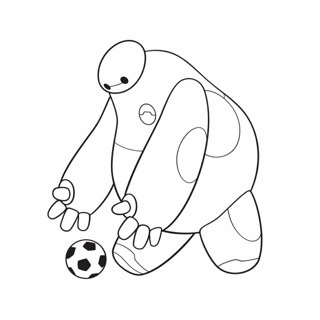 Big Hero 6 coloring page 8