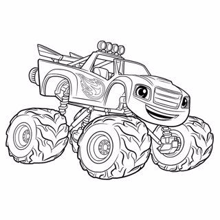 Blaze and the Monster Machines Coloring Pages - Best Coloring Pages For Kids