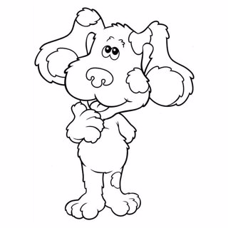 Blue's clues coloring page 13