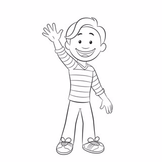 Blue's clues coloring page 15