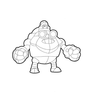Brawl Stars Coloring Fun: Bring Your Favorite Character to Life!
