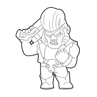 Brawl Stars Outlines: Ready for Action!