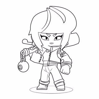 Unleash Your Inner Rebel: Brawl Stars Coloring Adventure