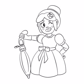 Color the Brawl: Create Your Own Brawl Stars Character!
