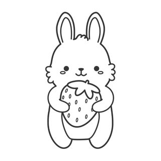 Bunny and the Strawberry Delight