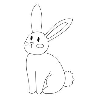 Cute Bunny Sketch: A Whimsical Tale in Ink