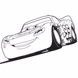 Cars coloring page 1