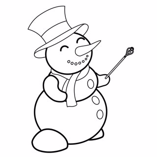 Christmas coloring page 10