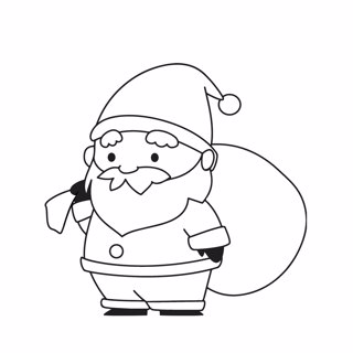 Christmas coloring page 24