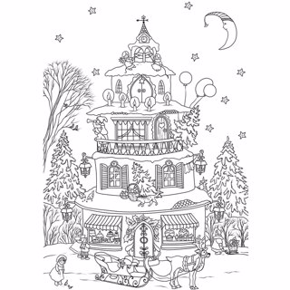 Christmas coloring page 33
