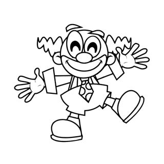 Joyful Jester: A Coloring Adventure