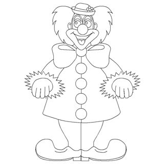 Joyful Jester: A Fun Coloring Page for All Ages