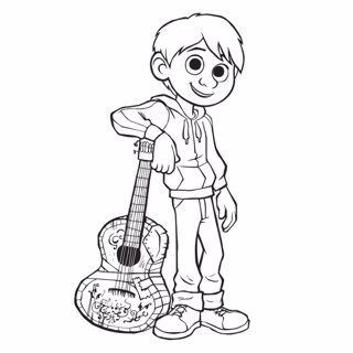 Coco coloring page 5