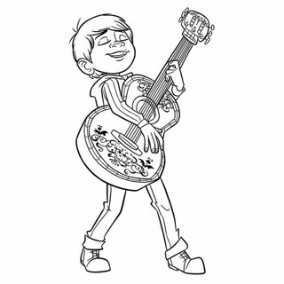 Coco coloring page 7