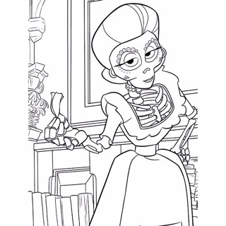 Coco coloring page 8