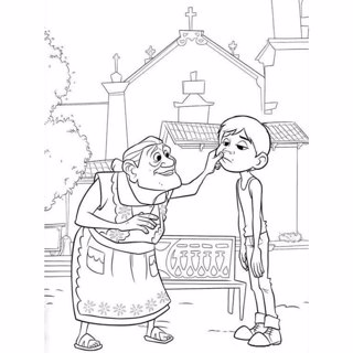 Coco coloring page 9