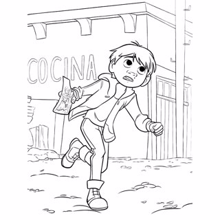 Coco coloring page 10