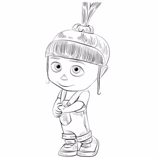 Despicable Me coloring page 4