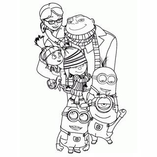 Despicable Me coloring page 9