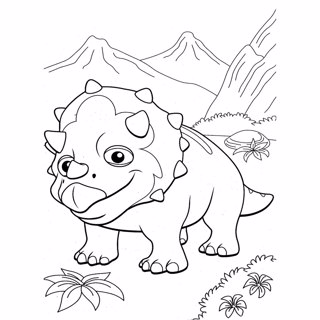 Dinosaur Train coloring page 6