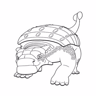 Dinosaur Train coloring page 9