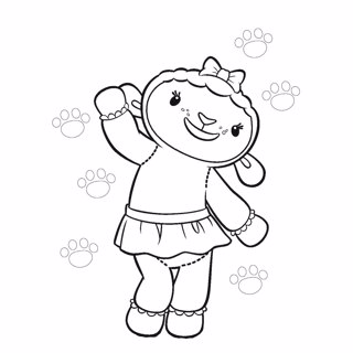 Doc McStuffins coloring page 5