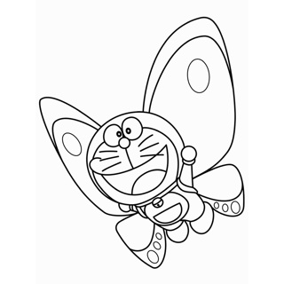 Doreamon coloring page 14