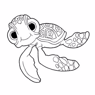 Finding Dory coloring page 17