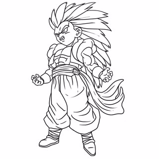 Dragon ball coloring page 13