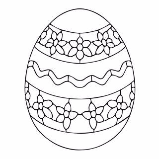 Easter coloring page 6