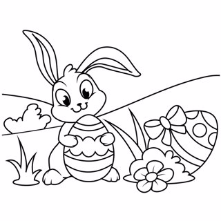 Easter coloring page 13