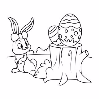 Easter coloring page 15