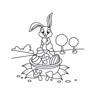 Easter coloring page 25