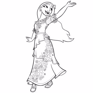 Encanto coloring page 14