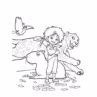 Encanto coloring page 17