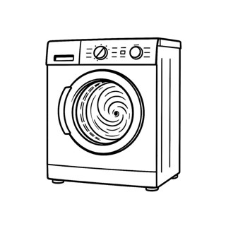 Modern Washing Machine: Essential Laundry Room Appliance