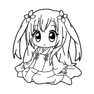 Gacha Life coloring page 2