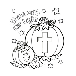 Halloween coloring page 22